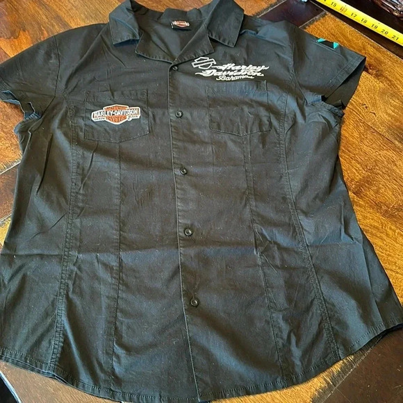 Harley Davidson cap sleeve shirt size XL women’s - Picture 1 of 8
